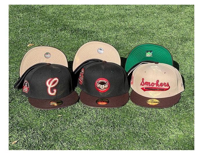 Raw Smokers Pack 59Fifty Fitted Hat Collection by MLB x MiLB x New Era