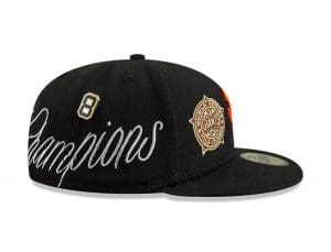 San Francisco Giants Historic Champs Black 59Fifty Fitted Hat by MLB x New Era Right