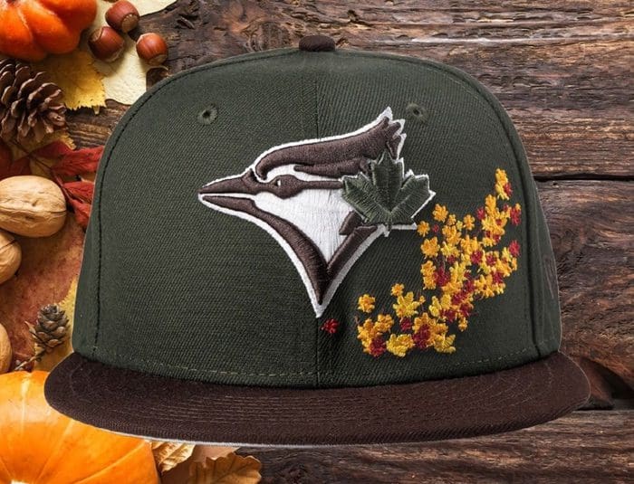 Toronto Blue Jays Autumn 59Fifty Fitted Hat by MLB x New Era