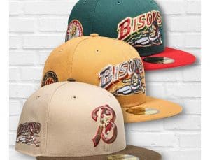 Brims Exclusive Buffalo Bisons Debut 59Fifty Fitted Hat Collection by MiLB x New Era
