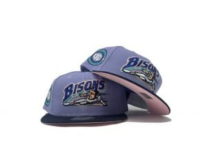 Buffalo Bisons Blue Orchid 2 59Fifty Fitted Hat by MLB x New Era