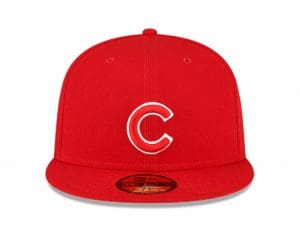 Chicago Cubs 2016 World Series Red 59Fifty Fitted Hat by MLB x New Era