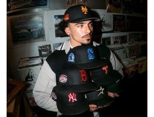 Hat Club Aux Pack: Vinyl 59Fifty Fitted Hat Collection by MLB x MiLB x New Era Front