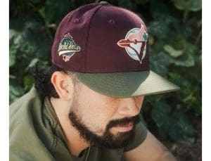 Hat Club Beetroot Pack 59Fifty Fitted Hat Collection by MLB x New Era Patch
