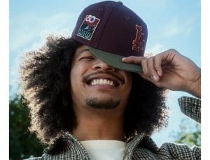 Hat Club Beetroot Pack 59Fifty Fitted Hat Collection by MLB x New Era Right