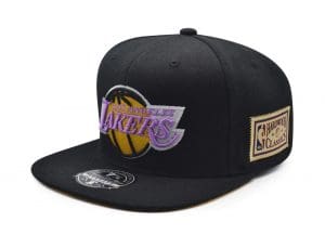 Los Angeles Lakers 2000 NBA Finals Champions Fitted Hat by NBA x Mitchell And Ness Left
