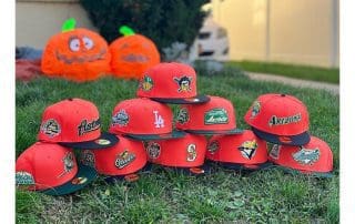 MLB Pumpkin 59Fifty Fitted Hat Collection by MLB x New Era
