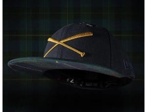 Pique Crossed Bats Logo 59Fifty Fitted Hat by JustFitteds x New Era