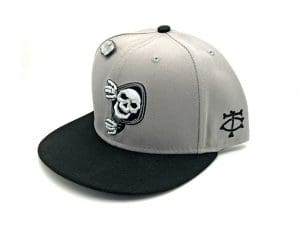 Reaper Peeker Two-Tone Custom Fitted Hat by The Capologists Left