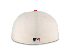 San Diego Padres 40th Anniversary Cream Red 59Fifty Fitted Hat by MLB x New Era Back