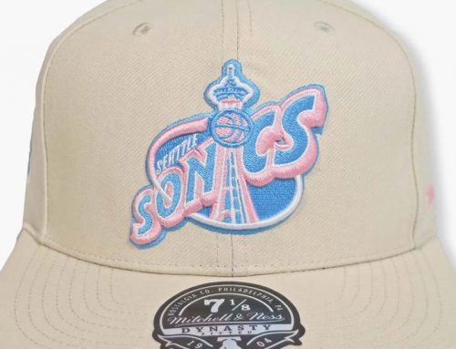 Seattle Supersonics Cake Pop Fitted Hat by NBA x Mitchell And Ness