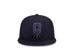 Black Panther 2022 59Fifty Fitted Hat Collection by Marvel x New Era Front