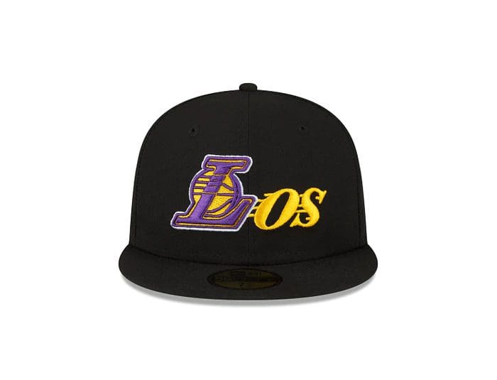 Born x Raised Los Angeles Lakers 2022 59Fifty Fitted Hat by Born x Raised x NBA x New Era