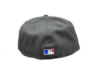 Chicago Cubs 1962 All-Star Game Black Grey 59Fifty Fitted Hat by MLB x New Era Back