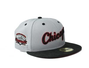 Chicago White Sox Corduroy Brim Script Logo 59Fifty Fitted Hat by MLB x New Era
