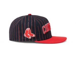 Concepts Boston Red Sox Navy 59Fifty Fitted Hat by MLB x New Era Left