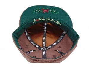 Crossed Bats Logo X-Mas Cord 59Fifty Fitted Hat by JustFitteds x New Era Bottom