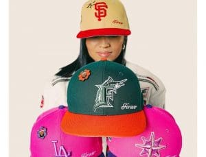 MLB Side Patch Bloom 59Fifty Fitted Cap Collection by MLB x New