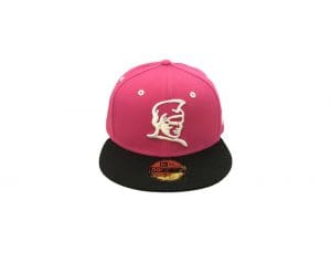 Kamehameha 59Fiftys Fitstrike Release 59Fifty Fitted Hat by Fitted Hawaii x New Era Beetroot