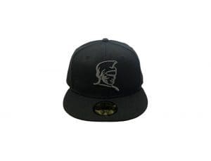 Kamehameha 59Fiftys Fitstrike Release 59Fifty Fitted Hat by Fitted Hawaii x New Era Black