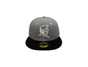 Kamehameha 59Fiftys Fitstrike Release 59Fifty Fitted Hat by Fitted Hawaii x New Era Gray