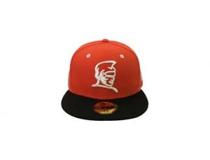 Kamehameha 59Fiftys Fitstrike Release 59Fifty Fitted Hat by Fitted Hawaii x New Era Orange