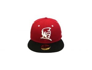 Kamehameha 59Fiftys Fitstrike Release 59Fifty Fitted Hat by Fitted Hawaii x New Era Red