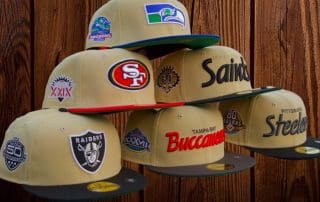 NFL Vegas Gold 59Fifty Fitted Hat Collection by NFL x New Era