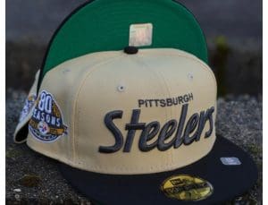 NFL Vegas Gold 59Fifty Fitted Hat Collection by NFL x New Era Steelers