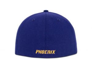 Phoenix Suns Tonal Shooting Ball 59Fifty Fitted Hat by NBA x New Era Back