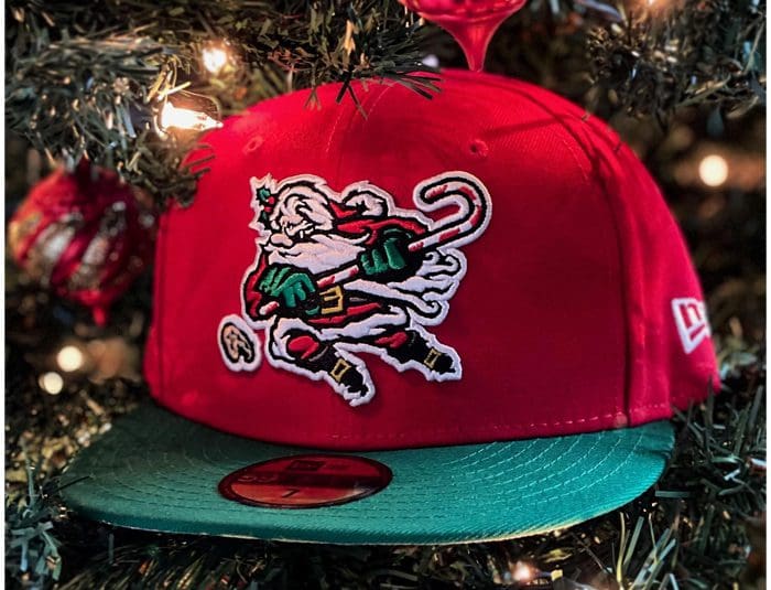 St. Nick's Red Green 59Fifty Fitted Hat by Noble North x New Era