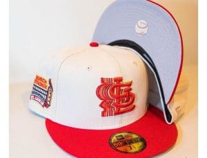 Crown Legends 3D Logos 59Fifty Fitted Hat Collection by MLB x New Era Cardinals