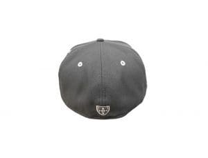 H Pride Storm Gray White 59Fifty Fitted Hat by Fitted Hawaii x New Era
