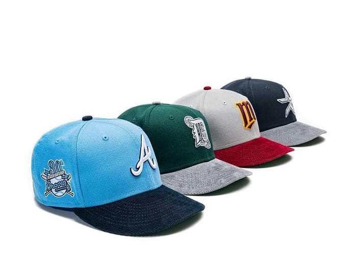 Hat Club Cord Visor 59Fifty Fitted Hat Collection by MLB x New Era