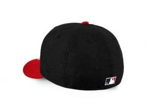 Houston Astros 45th Anniversary Black Tech Red 59Fifty Fitted Hat by MLB x New Era Back
