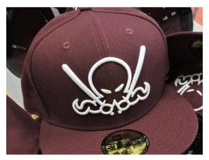 Merlot OctoSlugger 59Fifty Fitted Hat by Dionic x New Era