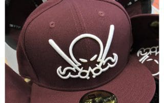 Merlot OctoSlugger 59Fifty Fitted Hat by Dionic x New Era