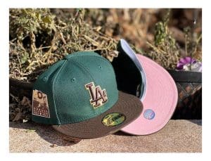 MLB Green And Brown Two Tones 59Fifty Fitted Hat Collection by MLB x New Era Dodgers