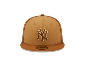 MLB Tri-Tone Brown 59Fifty Fitted Hat Collection by MLB x New Era Front