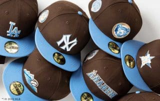 MLB Walnut Sky 59Fifty Fitted Hat Collection by MLB x New Era