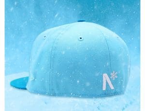 Polar Bear Arctic Blue 2-Tone 59Fifty Fitted Hat by Noble North x New Era Back