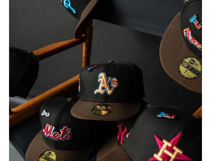 Capsule Hats NOS Pack 59Fifty Fitted Hat Collection by MLB x New Era