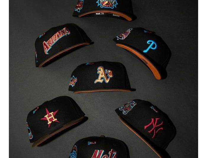 Capsule Hats NOS Pack 59Fifty Fitted Hat Collection by MLB x New Era