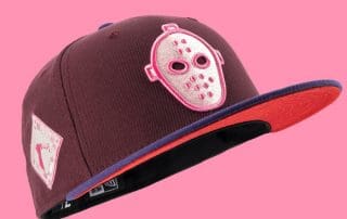 Cereal Killer Two Maroon Deep Purple 59Fifty Fitted Hat by Milk x New Era