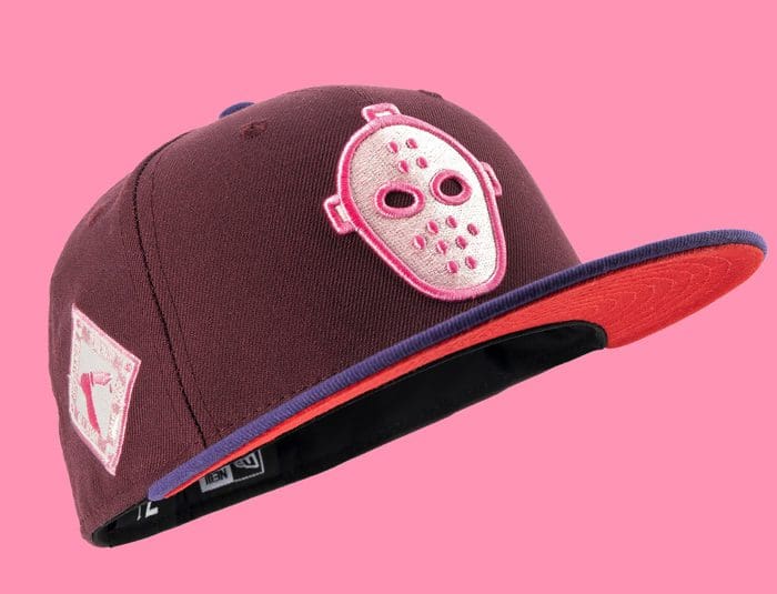 Cereal Killer Two Maroon Deep Purple 59Fifty Fitted Hat by Milk x New Era