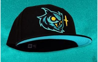 Great Horned Owl Black 59Fifty Fitted Hat by Noble North x New Era