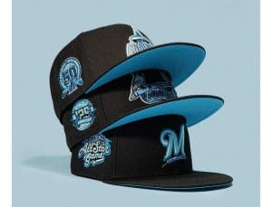 Hat Club Black Ice 2023 59Fifty Fitted Hat Collection by MLB x New Era Patch