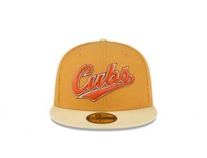 Just Caps Tan Tones 59Fifty Fitted Hat Collection by MLB x MiLB x New Era Front
