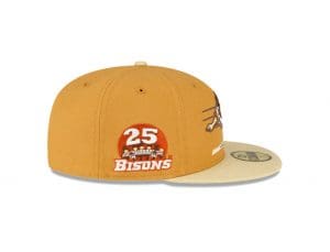 Just Caps Tan Tones 59Fifty Fitted Hat Collection by MLB x MiLB x New Era Patch