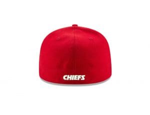 Kansas City Chiefs Super Bowl LVII Champions Side Patch 59Fifty Fitted Hat by NFL x New Era Back